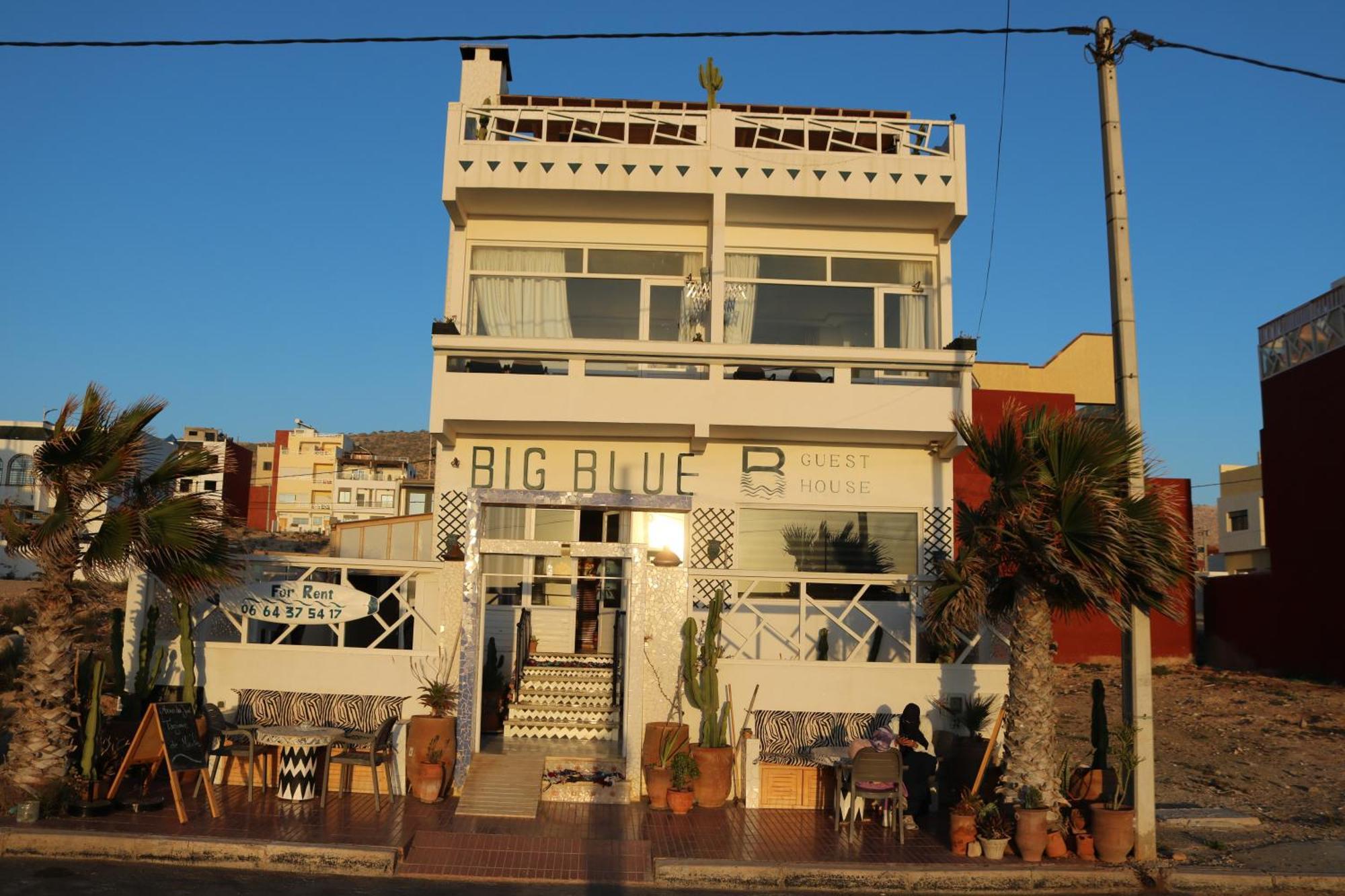 Big Blue Guest House Imsouane Exterior photo